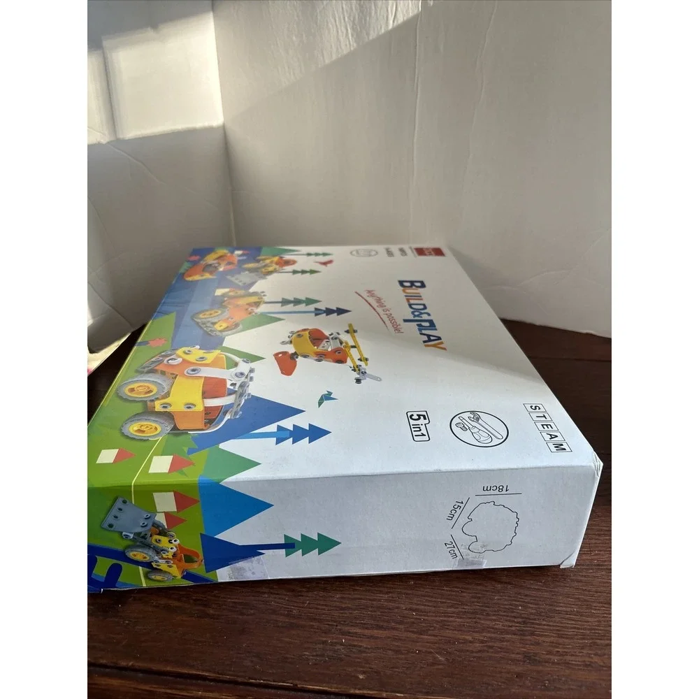 Build And Play  STEAM  5in1 , 148 Pcs, Complete